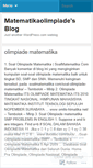 Mobile Screenshot of matematikaolimpiade.wordpress.com