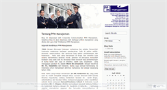 Desktop Screenshot of jurnalmanajemen.wordpress.com