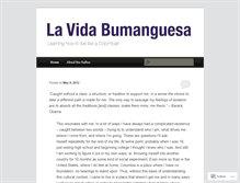 Tablet Screenshot of cotidianabuca.wordpress.com
