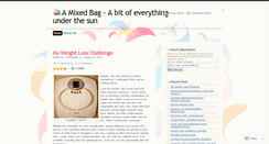 Desktop Screenshot of amixedbag.wordpress.com