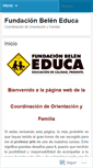 Mobile Screenshot of fundacionbeleneduca.wordpress.com