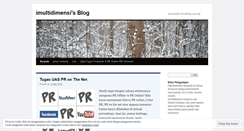 Desktop Screenshot of imultidimensi.wordpress.com