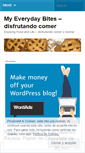 Mobile Screenshot of myeverydaybites.wordpress.com