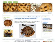 Tablet Screenshot of myeverydaybites.wordpress.com