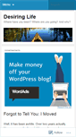 Mobile Screenshot of desiringlife.wordpress.com