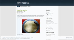 Desktop Screenshot of monireceitas.wordpress.com
