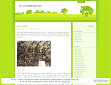 Tablet Screenshot of littlecountrygarden.wordpress.com