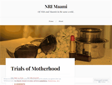Tablet Screenshot of nrimaami.wordpress.com