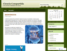 Tablet Screenshot of cienciacompartida.wordpress.com