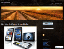 Tablet Screenshot of a2ztech.wordpress.com