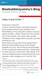 Mobile Screenshot of pearlbluebubble.wordpress.com