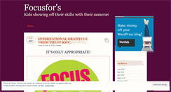 Desktop Screenshot of focusfor.wordpress.com