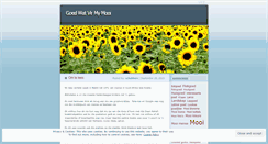 Desktop Screenshot of mooigoed.wordpress.com