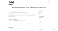 Desktop Screenshot of anidiomabroadbriefly.wordpress.com