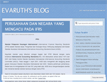 Tablet Screenshot of evaruth.wordpress.com