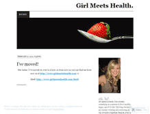 Tablet Screenshot of girlmeetshealth.wordpress.com
