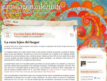 Tablet Screenshot of camilagonzalezuafc.wordpress.com