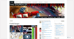 Desktop Screenshot of churchofprime.wordpress.com