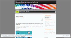 Desktop Screenshot of excusemyennui.wordpress.com