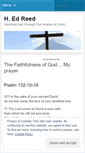 Mobile Screenshot of edreed.wordpress.com