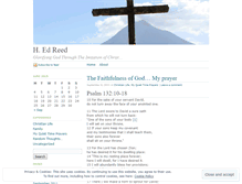 Tablet Screenshot of edreed.wordpress.com