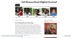 Desktop Screenshot of inihomeschool.wordpress.com