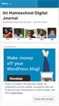 Mobile Screenshot of inihomeschool.wordpress.com