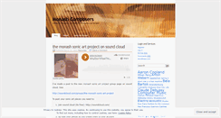 Desktop Screenshot of monashcomposers.wordpress.com