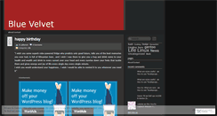 Desktop Screenshot of bluev.wordpress.com