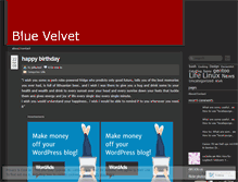 Tablet Screenshot of bluev.wordpress.com
