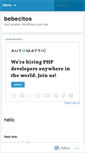 Mobile Screenshot of bebecitos.wordpress.com