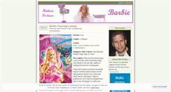 Desktop Screenshot of motionpicturebarbie.wordpress.com