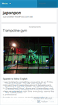 Mobile Screenshot of japonpon.wordpress.com