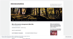 Desktop Screenshot of microeconomic.wordpress.com