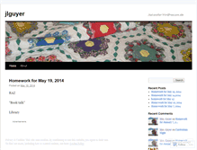 Tablet Screenshot of jlguyer.wordpress.com