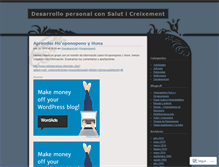 Tablet Screenshot of creixementpersonal.wordpress.com