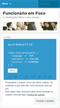 Mobile Screenshot of funcionarioemfoco.wordpress.com