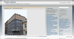 Desktop Screenshot of ceskaplacka.wordpress.com
