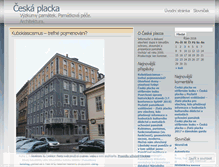 Tablet Screenshot of ceskaplacka.wordpress.com