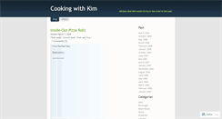 Desktop Screenshot of cookingwithkim.wordpress.com