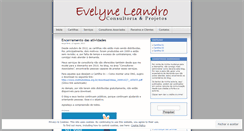 Desktop Screenshot of evelyneleandro.wordpress.com