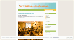 Desktop Screenshot of genteextraordinaria.wordpress.com