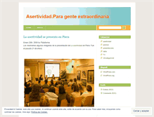 Tablet Screenshot of genteextraordinaria.wordpress.com