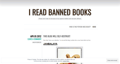 Desktop Screenshot of ireadbannedbooks.wordpress.com