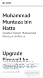 Mobile Screenshot of muntaza.wordpress.com