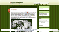 Desktop Screenshot of loveloveland.wordpress.com