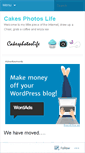 Mobile Screenshot of cakesphotoslife.wordpress.com