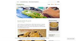 Desktop Screenshot of food4two.wordpress.com