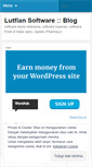 Mobile Screenshot of lutfian.wordpress.com