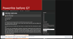 Desktop Screenshot of powerlite.wordpress.com